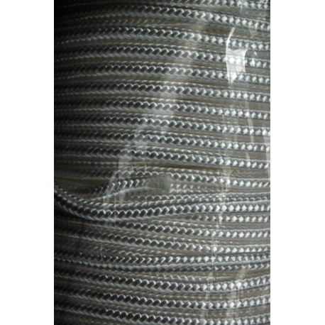 Šňůra 5mm s jádrem 100m Bílá