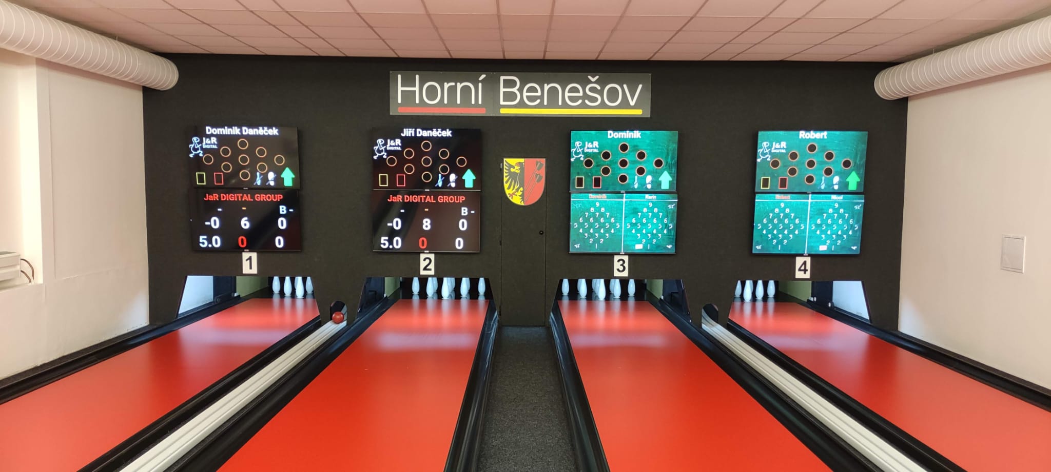 Kuželkářské dráhy v Horním Benešově